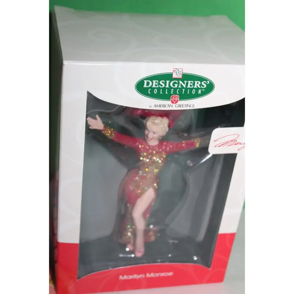 American Greetings Marilyn Monroe Designers' Collection Holiday Ornament 033N